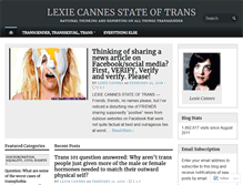 Tablet Screenshot of lexiecannes.com